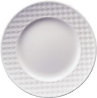 Wedgwood Night & Day Bone China Checkerboard Bread & Butter Plates, Set of 4