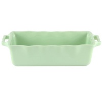 Appolia French Ceramic Cake/Loaf Pan, Mint