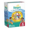 Pampers Splashers Disposable Swim Pants Size 6, 21 Count