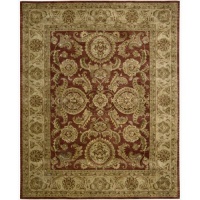 Nourison JA24 Jaipur Rectangle Hand Tufted Area Rug, 5.6 by 8.6-Feet, Cinnamon