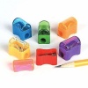 Bulk Plastic Pencil Sharpener Assortment (6 dz)