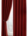 Maytex Velvet Blackout Panel, Red, 40 in. X 84 in.