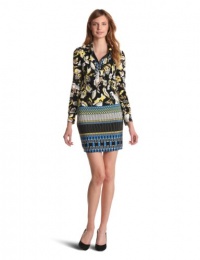 laundry BY SHELLI SEGAL Women's Printed Blouse Dress