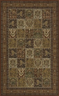 Area Rug 5x8 Rectangle Traditional Multi Color Color - Momeni Persian Garden Rug from RugPal