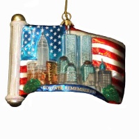 Kurt Adler 4-1/2-Inch Polonaise Forever Remembered Ornament