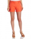 Vince Camuto Women's Cuffed Short, Papaya, 14