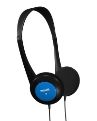 Maxell 190338 Kids Safe Headphone with volume level protection (Black)