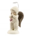 Crafted of pure bisque porcelain, this precious figurine is hand-painted and continues the Snowbabies tradition of lasting childhood innocence and joy. Fine details of sparkling gold enhance its charming beauty and make it a cherished gift for anyone.