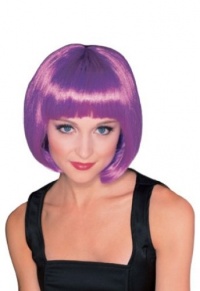 Rubie's Costume Co Women's Purple Super Model Wig