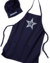 NFL Dallas Cowboys Chef Hat and Apron Set