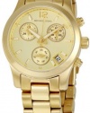 Michael Kors Quartz Gold Round Dial Gold Band - Women's Watch MK5384 [Watch]