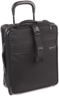 Briggs & Riley 20 Inch Carry-On Expandable Wide-Body Upright,Black,20x16x8