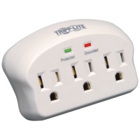 Tripp Lite SK3-0 3 Outlet Direct Plug-In, 660 Joules Surge Suppressor