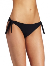 Calvin Klein Women's Solid Tie Side Full Classic Swimsuit Bottom