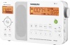 Sangean PR-D8 Portable Digital AM/FM Stereo Receiver with SD-MP3 Recorder and MP3/WMA Player (White)