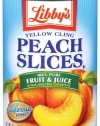 Libby's Peaches Sliced In Pear juices Concentrate, 15-Ounces Cans (Pack of 12)