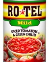 Rotel Mild Diced Tomato & Green Chilies, 10-Ounce Cans (Pack of 12)