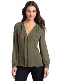 Parker Women's One Pocket Tab Top, Willow, Small