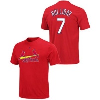 Matt Holliday St. Louis Cardinals MLB Red Prostyle Player T-shirt