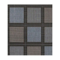 Couristan 1043/5000 Recife Summit 5-Feet 10-Inch by 9-Feet 2-Inch Rug, Blue and Black