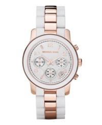 Take in a breath of fresh air with this bright Runway watch by Michael Kors.