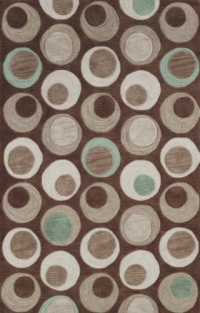 Dalyn Rugs Studio 303 3-Feet 6-Inch by 5-Feet 6-Inch Area Rug, Taupe