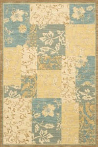 Sierra Mar Jakarta Batik Robins Egg Rug Size: 3'3 x 5'6