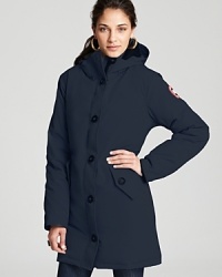 Come snow or shine, Canada Goose's Camrose parka has it covered with practical, heavy duty details.