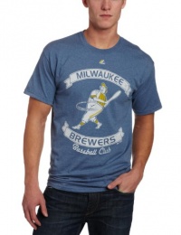 MLB Milwaukee Brewers 1970 Cooperstown Legendary Victory Short Sleeve Basic Tee Men's