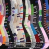 Fancy Colorful Cotton Socks, 2 Pairs per Pack