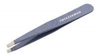 Tweezerman  Stainless Steel Slant Tweezer, Granite Sky