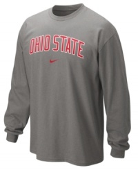 Be a part of the team in this Nike Ohio State Buckeyes NCAA shirt.