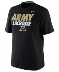 Catch this training shirt by Nike featuring the Army Black Knights and score the winning goal!