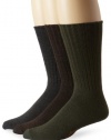 Dockers Men's Big-Tall 3 Pack True Crew Sock