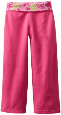 Lilly Pulitzer Girls 2-6x Zoe Solid Pant, Hotty Pink, X-Small