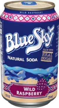 Blue Sky Raspberry,  12-Ounce Cans (Pack of 24)