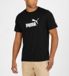 Puma Men's No. 1 logo T-Shirt-Black/White