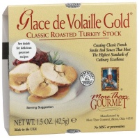 More Than Gourmet Glace De Volaille Gold Roasted Turkey Stock, 1.5-Ounce Packages (Pack of 6)