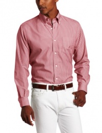 Nautica Men's Long Sleeve Narrow Stripe Shirt