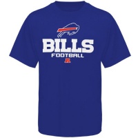 NFL Men's Buffalo Bills Critical Victory V Short Sleeve Basic Tee