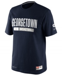 Be a part of the wave-help keep team spirit up with this Georgetown Hoyas NCAA basketball t-shirt from Nike.