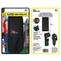 Nite Ize PIM-03-01 Mini Pock-Its Handy Clip-On Tool and Gear Carrier, Black