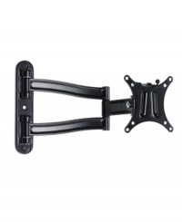 The PHDC2346 fits most 13 - 32 flat panel TVs up to 35 lbs (15.9 kg) and is a low-cost, low-profile full motion mounting option for medium thin profile flat panel TVs.