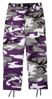 Purple Camouflage BDU Pants