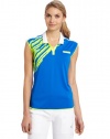 Adidas Golf Women's Fashion Performance Convertible Printed Kimono Polo