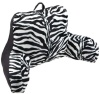 Brentwood Animal Fur Bedrest, Zebra