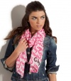 G by GUESS Graffiti Logo Scarf