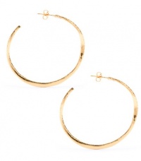 Gorjana Arc Large Hoops Gold