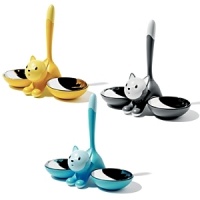 Designed by Miriam Mirri. This adorable cat bowl will brighten any kitchen.