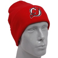 Reebok New Jersey Devils Red Watch Knit Beanie